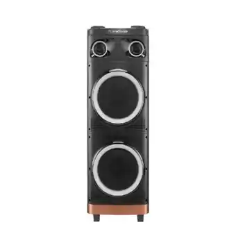 Caixa amplificada gradiente gca110 preto/cobre