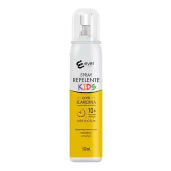 Drogaria São Paulo Repelente spray infantil ever care icaridina 100ml oferta