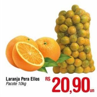 Fort Atacadista Laranja Pera Ellos 10kg oferta