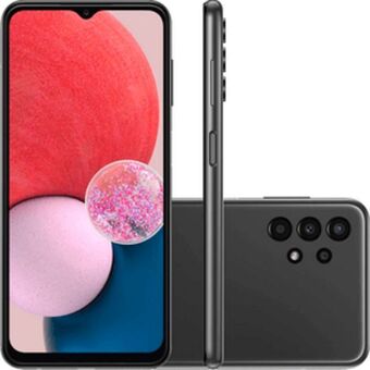 Smartphone samsung galaxy a13 tela de 6.6" 128gb 4gb ram bateria 5000mah câmera quádrupla