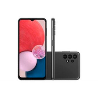 Novo Mundo Smartphone samsung galaxy a13, 128gb, 4gb ram, processador octa-core, câmera quádrupla traseira de 50mp, tela infinita de 6.6 oferta