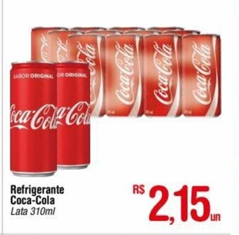 Fort Atacadista Refrigerante Coca Cola 310ml oferta