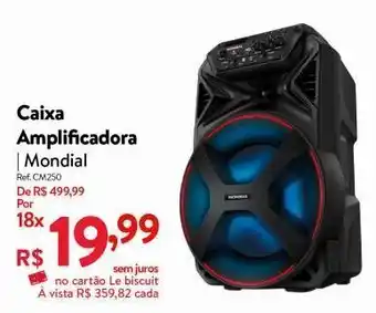 Caixa amplificadora mondial cm250