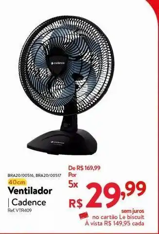 Le Biscuit Ventilador cadence 40cm oferta