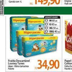 Atacadão Fralda descartável oferta