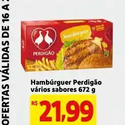 Mercado Extra Hambúrguer perdigão oferta