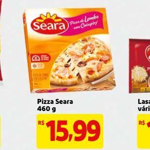 Mercado Extra Pizza seara oferta