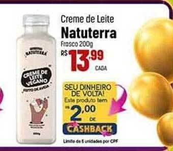 Creme de leite natuterra