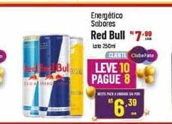 Muffato Energético sabores red bull oferta