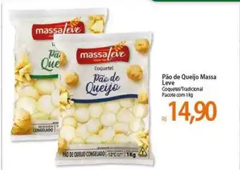 Atacadão Pão de queijo massa leve oferta