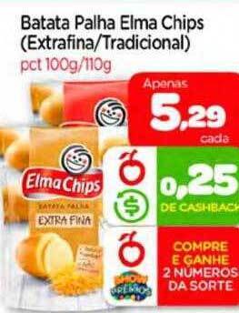 Nordestão Batata palha elma chips extrafina tradicional oferta