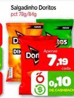 Nordestão Salgadinho doritos oferta