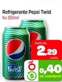Nordestão Refrigerante pepsi twist oferta