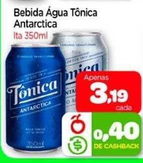Nordestão Bebida agua tônica antarctica oferta