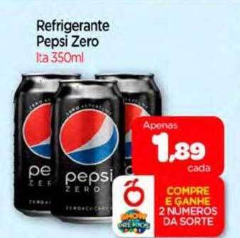 Nordestão Refrigerante pepsi zero oferta