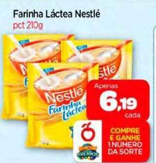 Nordestão Farinha lactea nestlé oferta