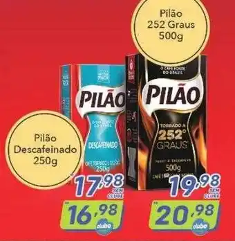 Pilão descafeinado pilão 252 graus