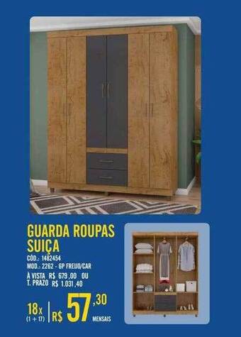 Guarda roupas suiça