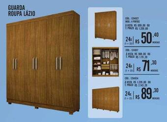 Zema Guarda roupa lázio oferta