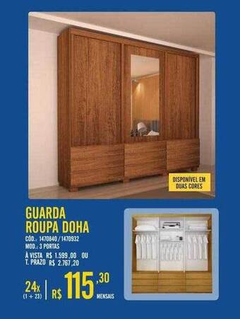 Zema Guarda roupa doha oferta