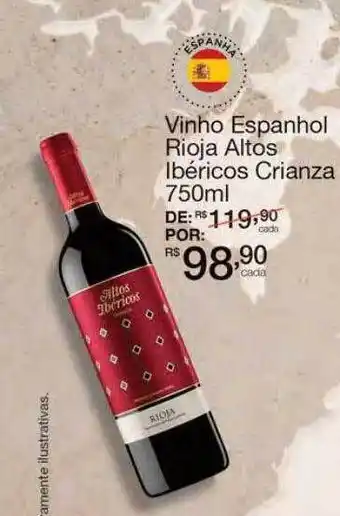 Mambo Vinho espanhol rioja altos ibéricos crianza oferta