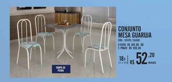 Zema Conjunto mesa guaruja oferta