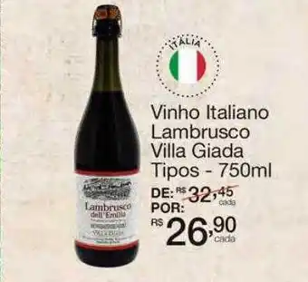 Mambo Vinho italiano lambrusco villa giada tipos oferta