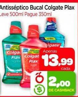Nordestão Antisséptico bucal colgate plax oferta