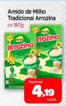 Nordestão Amido de milho tradicional arrozina oferta