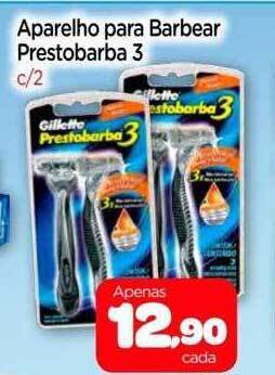 Aparelho para barbear prestobarba 3