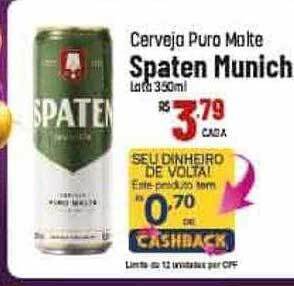 Muffato Cerveja puro malte spaten munich oferta