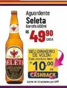 Muffato Aguardente seleta oferta