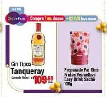 Gin tipos tanqueray