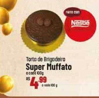 Muffato Torta de brigadeiro super muffato oferta