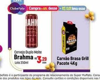 Muffato Cerveja duplo malte brahma oferta