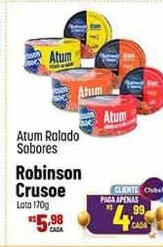 Atum ralado sabores robinson crusoe