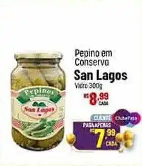 Pepino em conserva san lagos