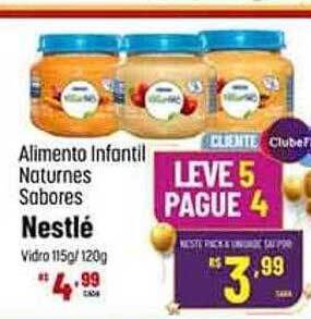 Muffato Alimento infantil naturnes sabores nestlé oferta