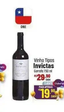 Muffato Vinho tipos invictas oferta