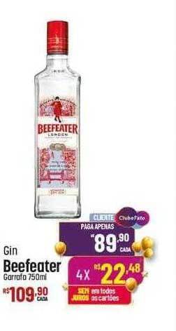 Muffato Gin beefeater oferta