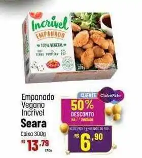 Muffato Empanado vegano incrivel seara oferta