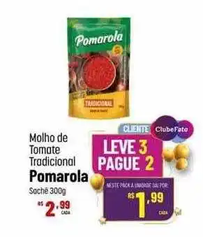 Muffato Molho de tomate tradicional pomarola oferta