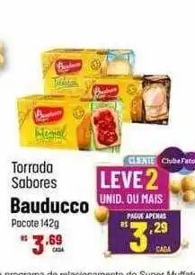 Muffato Torrada sabores bauducco oferta