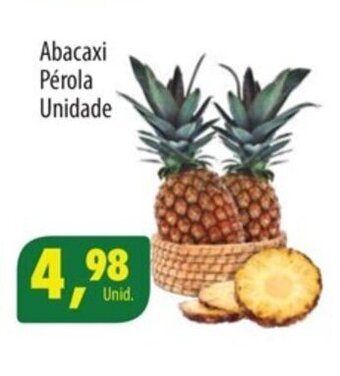 Paulistão Supermercados Abacaxi Perola Unidade oferta
