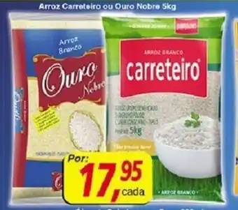 Supermercados Guanabara Arroz Carreteiro ou Ouro Nobre 5kg oferta