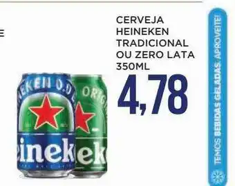Apoio Mineiro Cerveja heineken tradicional ou zero lata oferta