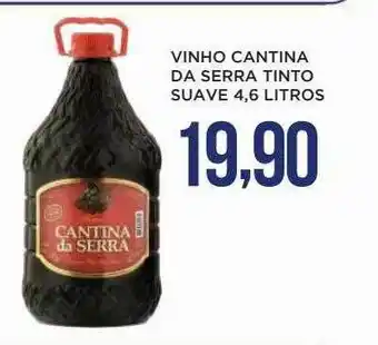 Apoio Mineiro Vinho cantina da serra tinto suave oferta