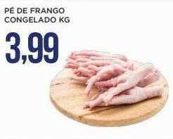 Apoio Mineiro Pé de frango congelado kg oferta