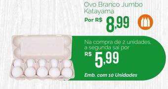 Oba Hortifruti Ovo branco jumbo katayama oferta