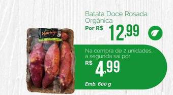 Oba Hortifruti Batata doce rosada orgânica oferta